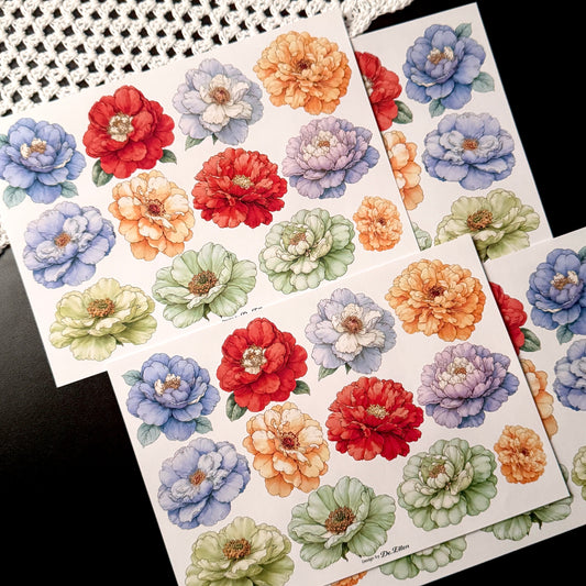 Paper - Flower No.5 Set (A861 ~ A868)