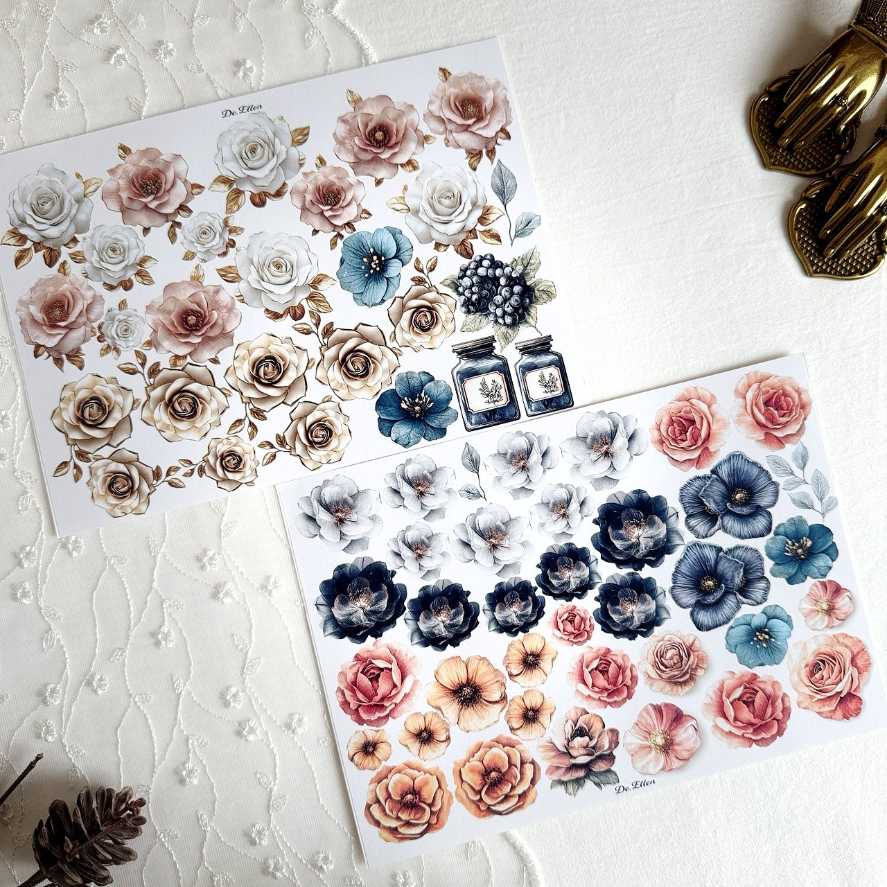 A439 - Flower Sticker