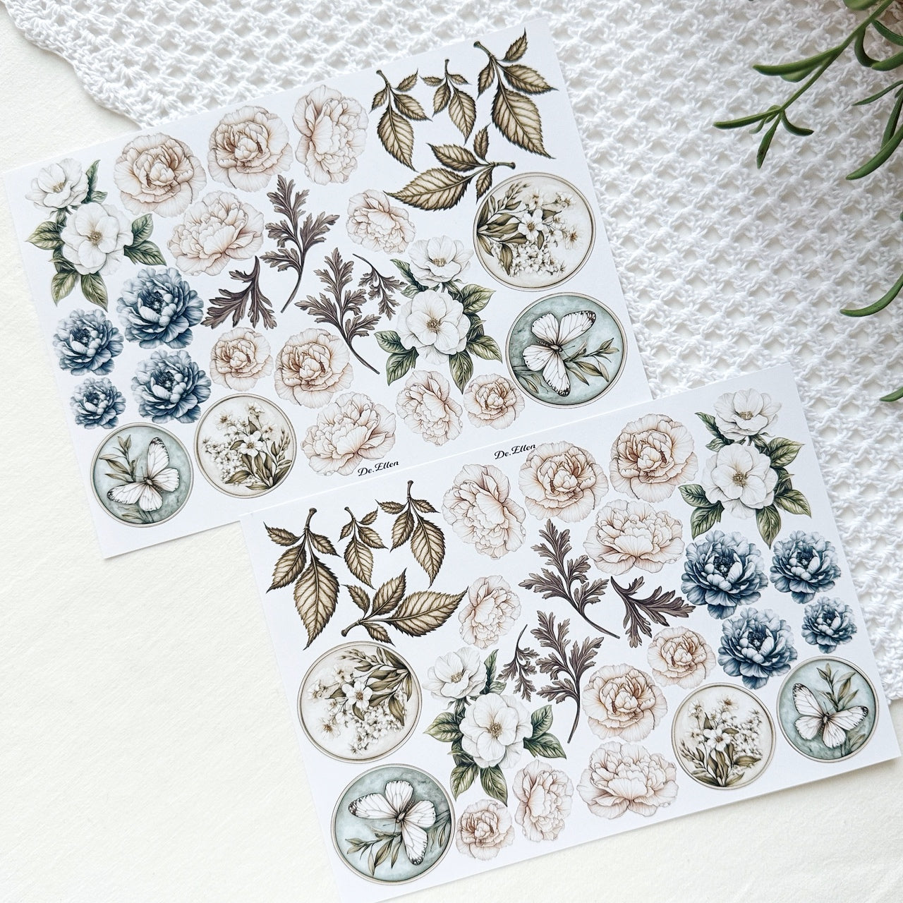A522 - Flower Sticker