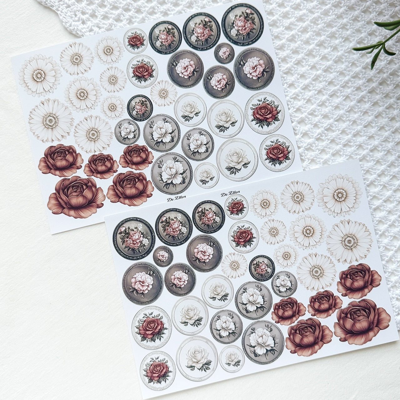 A534 - Flower Sticker