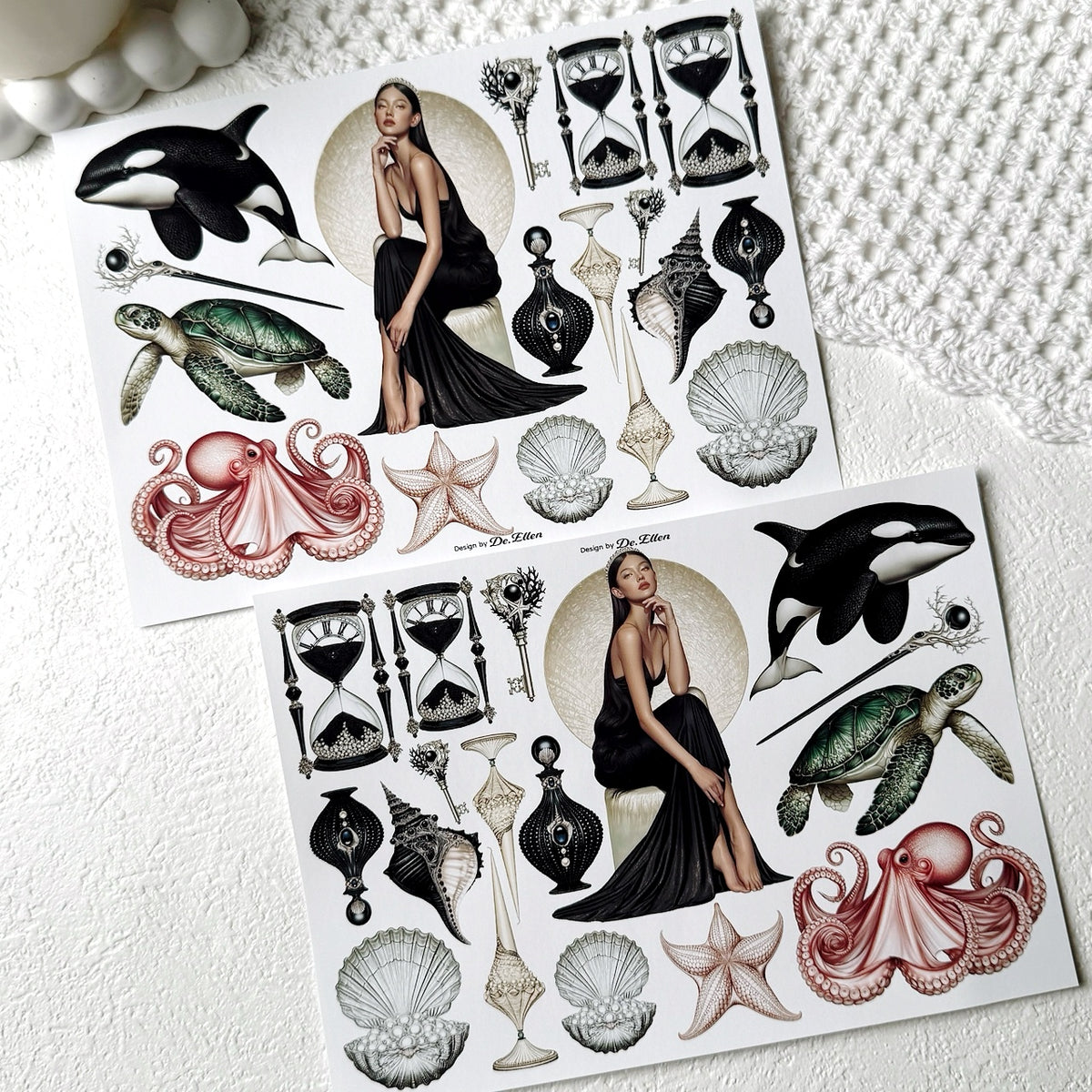 Ocean Goddess 1 Set pack - Paper