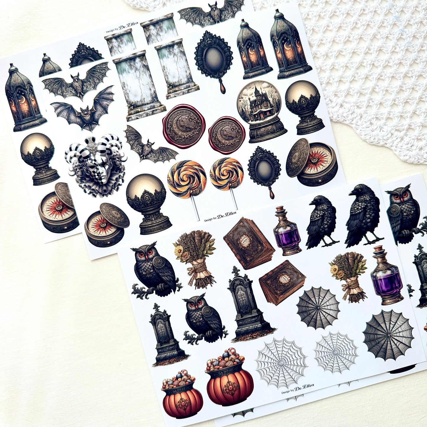 Gothic & Halloween - Props (고딕할로윈 - 소품) Set pack