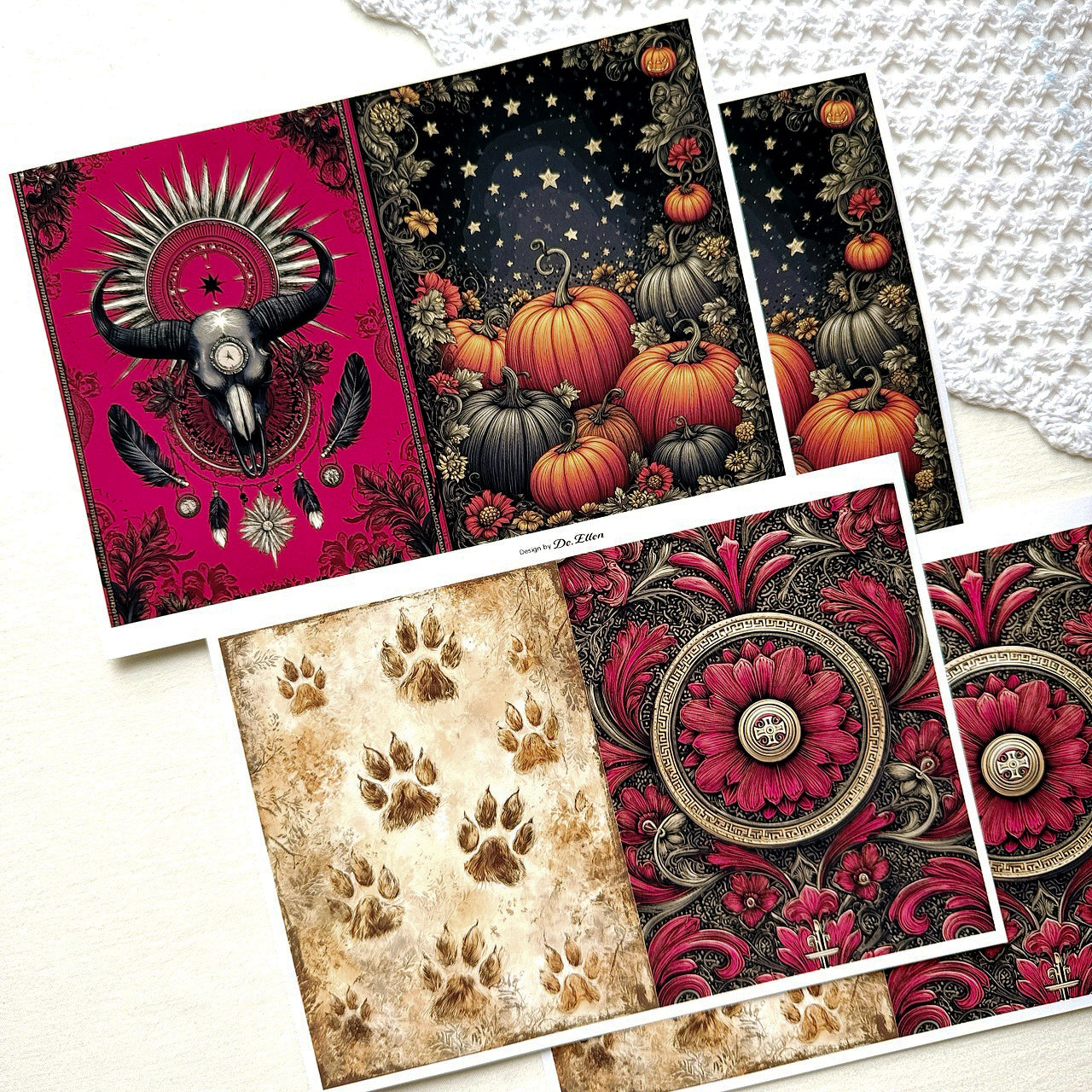 Z529 - Gothic Halloween of background