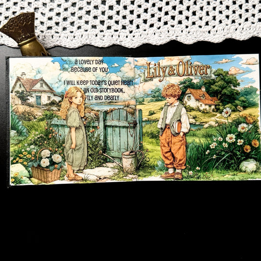 Paper - Lily and Oliver Set pack (A853 ~ A860)