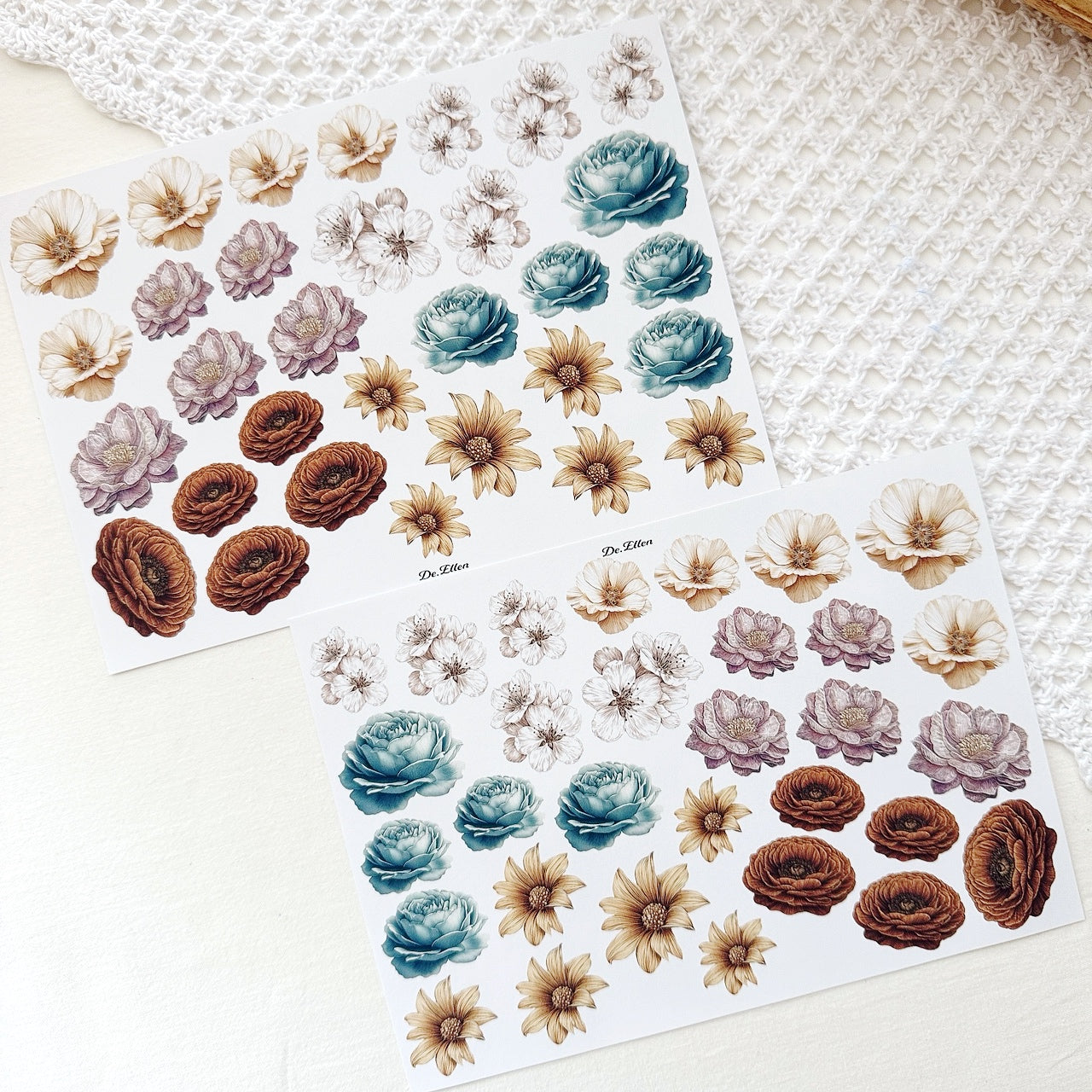 A550+A551+A552+A553+A554 - Spring&Summer Flower Set
