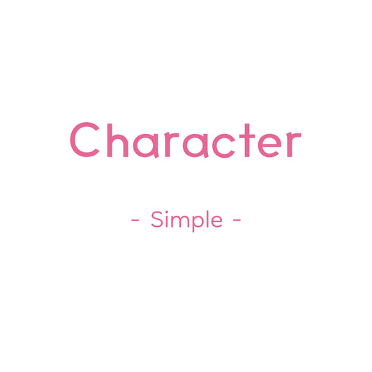 Character - Simple (인물 - 심플) Set pack - Paper