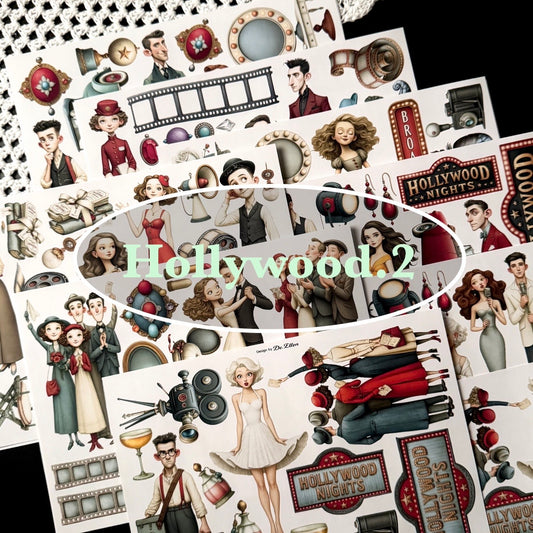 Paper - Hollywood Set pack 2 (A845 ~ A852)
