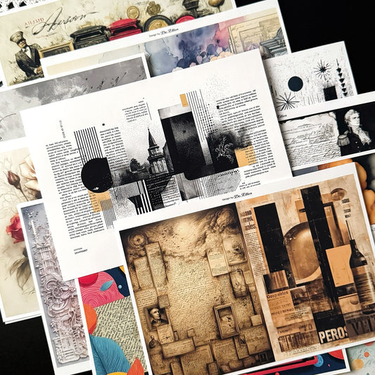 Set of Background Paper Sticker no.38 - ( Z1028 ~ Z1033 ) 각 1매