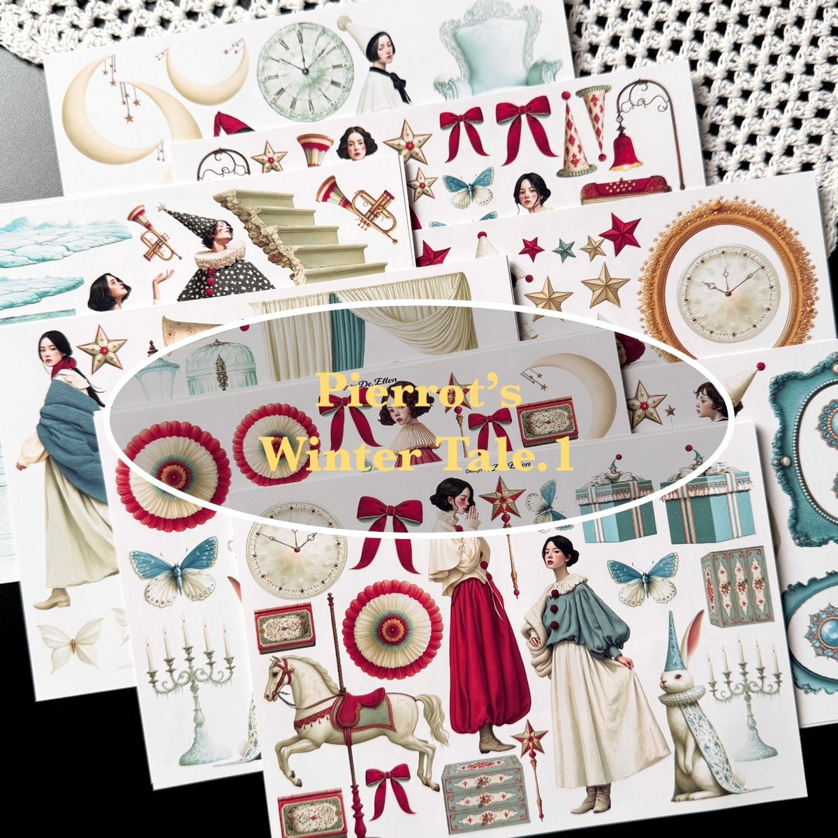 Pierrot’s Winter Tale 1 Set pack - Paper