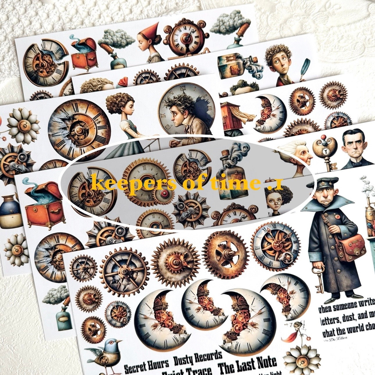 紙製 - Keepers of Time 2 セットパック (A829 ~ A836)