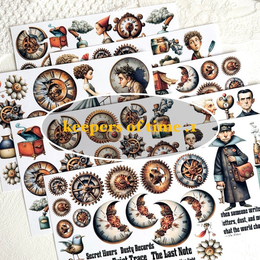 Paper - Keepers of Time 1 Set pack (A821 ~ A828)