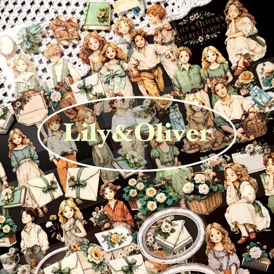 Glossy - Lily and Oliver Set pack (K100, K101, K102, K103)