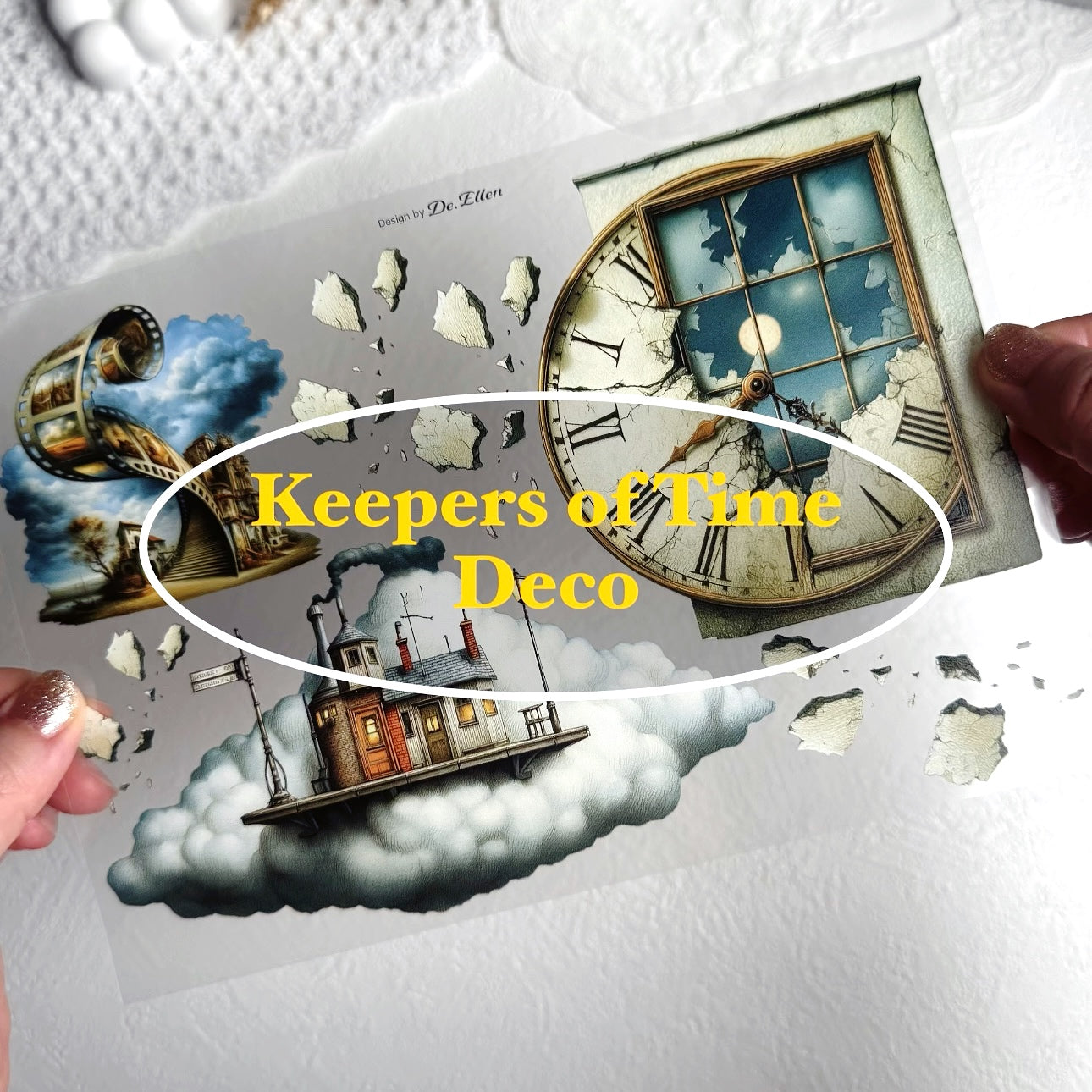 [Glossy PET] Keepers of Time Deco