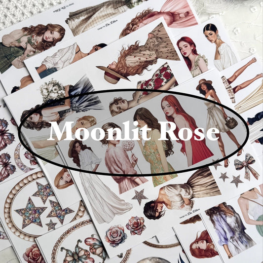 Moonlit Rose (문리트 로즈) Set Pack - Paper