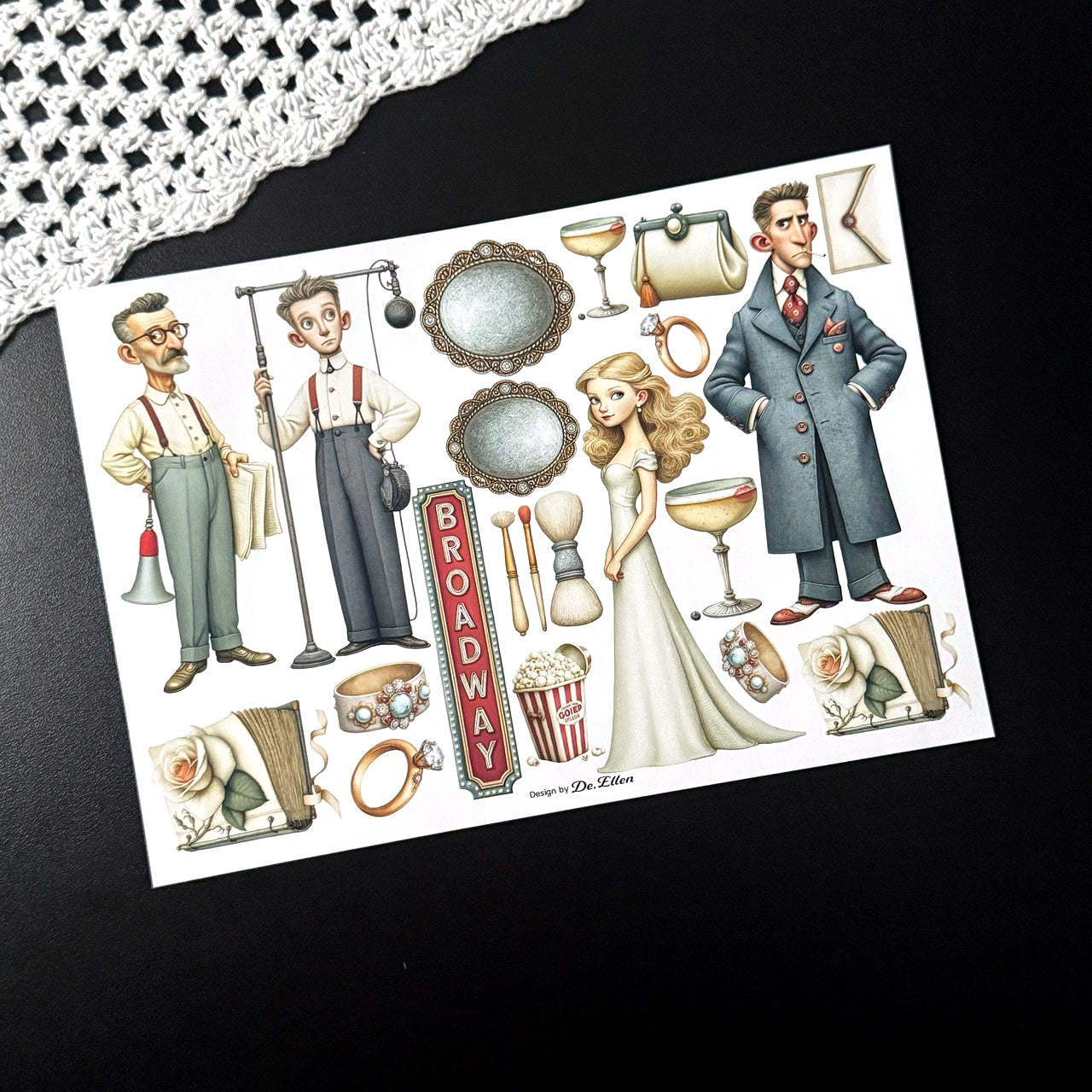 Paper - Hollywood Set pack 1 (A837 ~ A844)