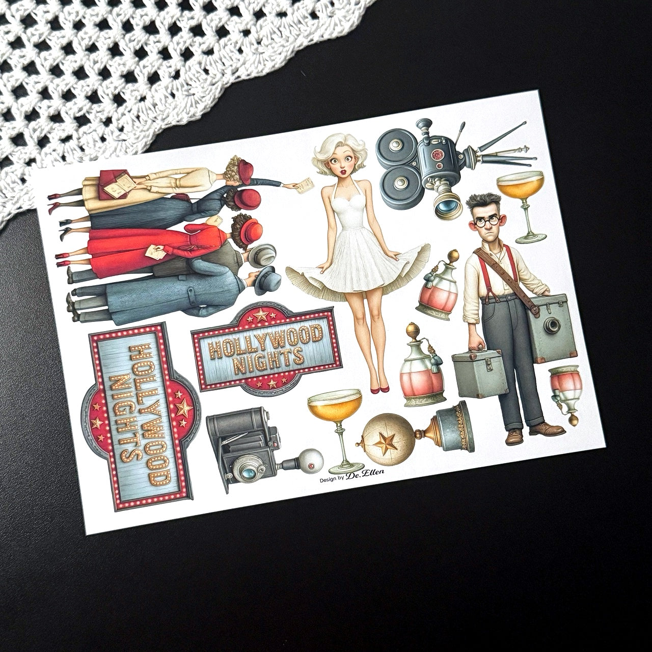 Paper - Hollywood Set pack 2 (A845 ~ A852)