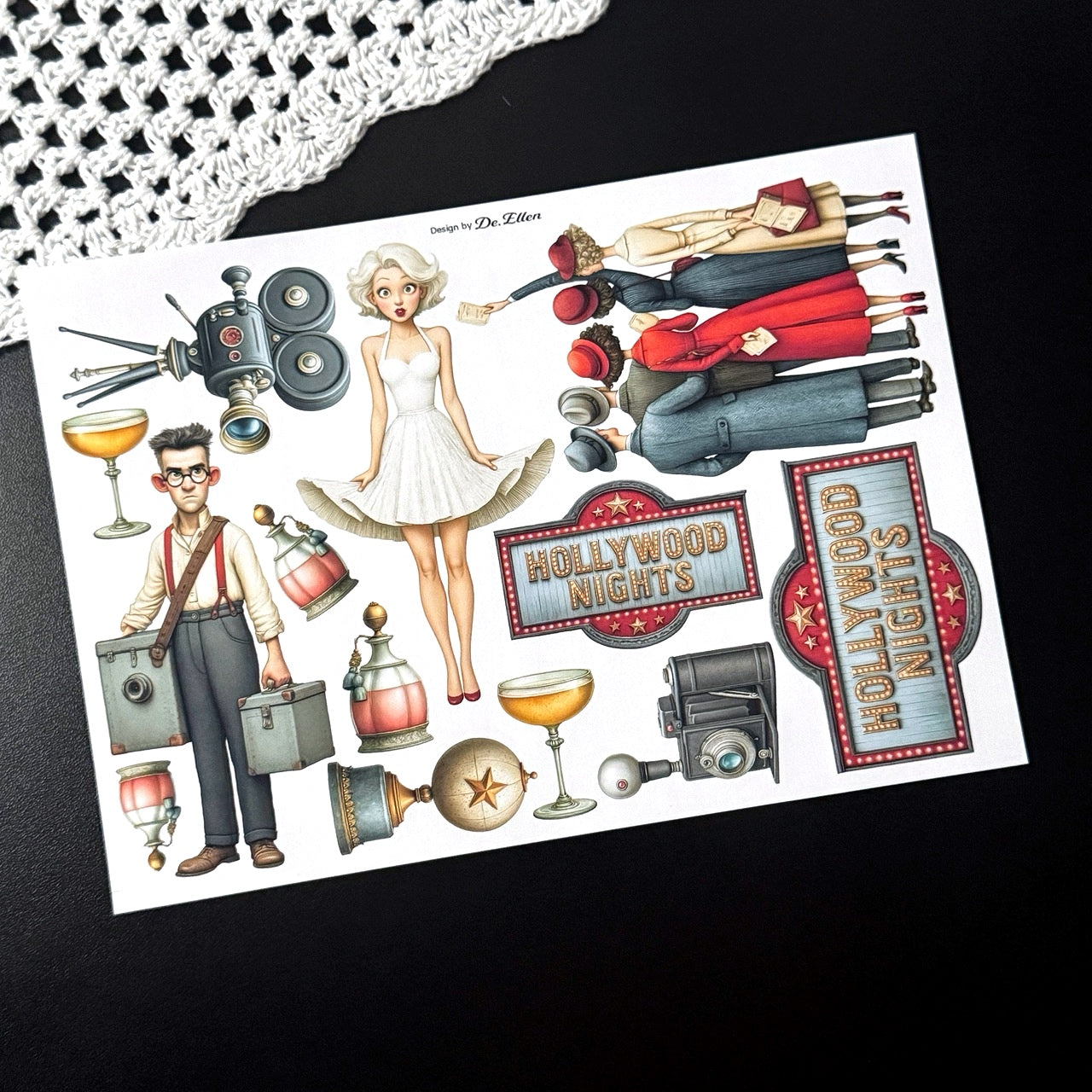 Paper - Hollywood Set pack 2 (A845 ~ A852)