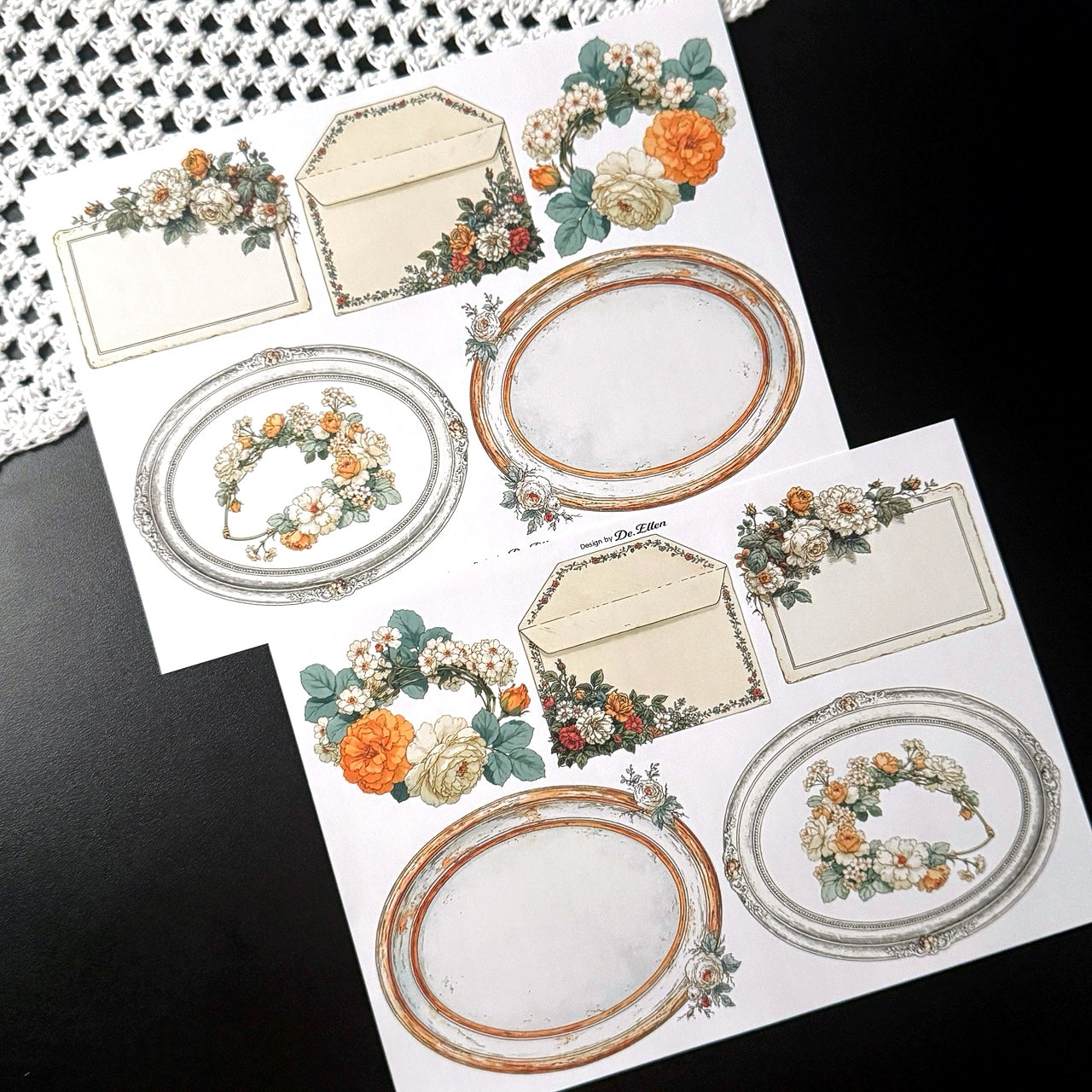 Paper - Lily and Oliver Set pack (A853 ~ A860)