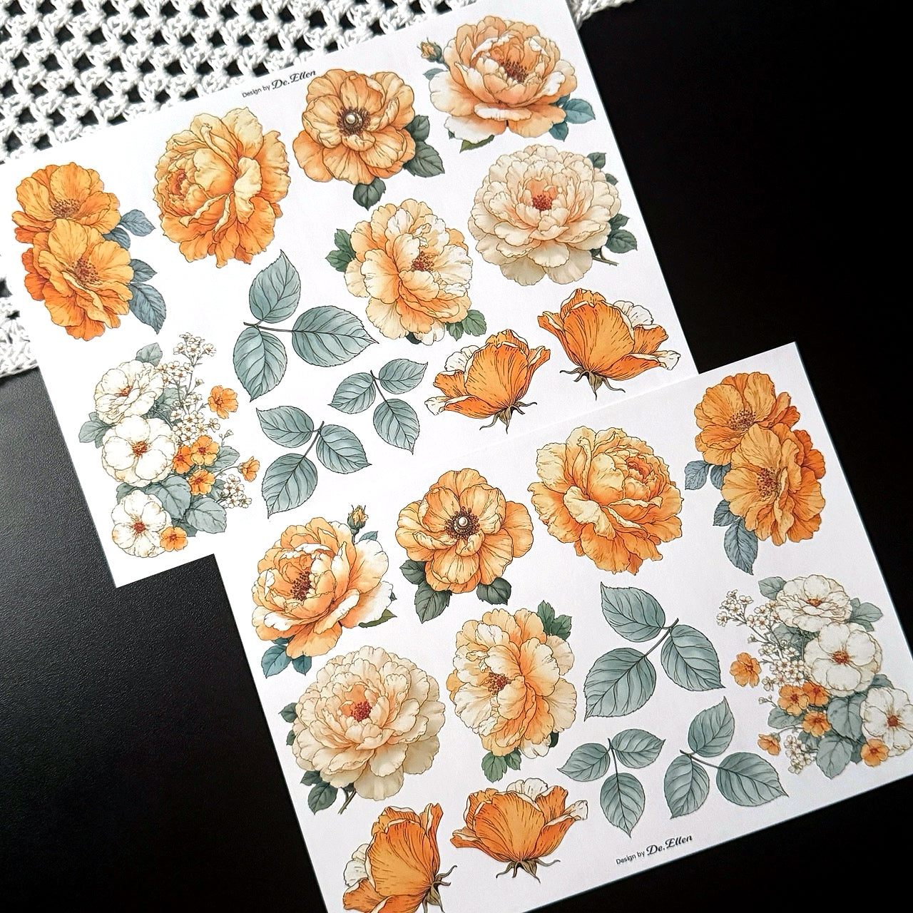 Paper - Flower No.5 Set (A861 ~ A868)