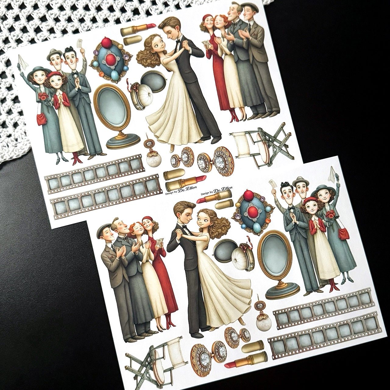 Paper - Hollywood Set pack 2 (A845 ~ A852)