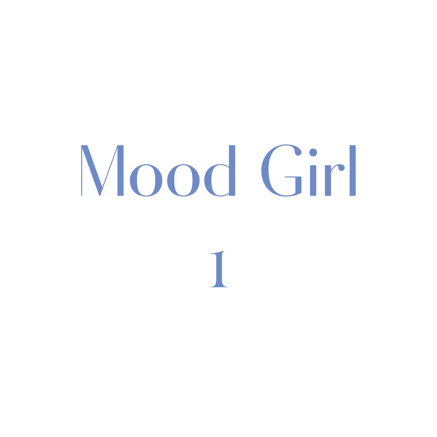 [Glossy PET] Mood Girls 1 - Character