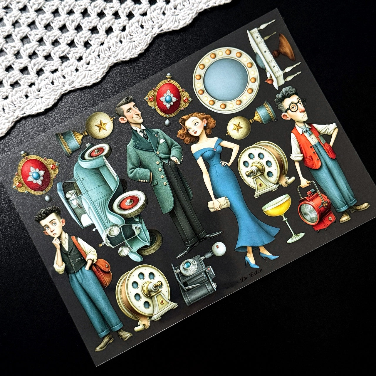 紙製 - Keepers of Time 2 セットパック (A829 ~ A836)