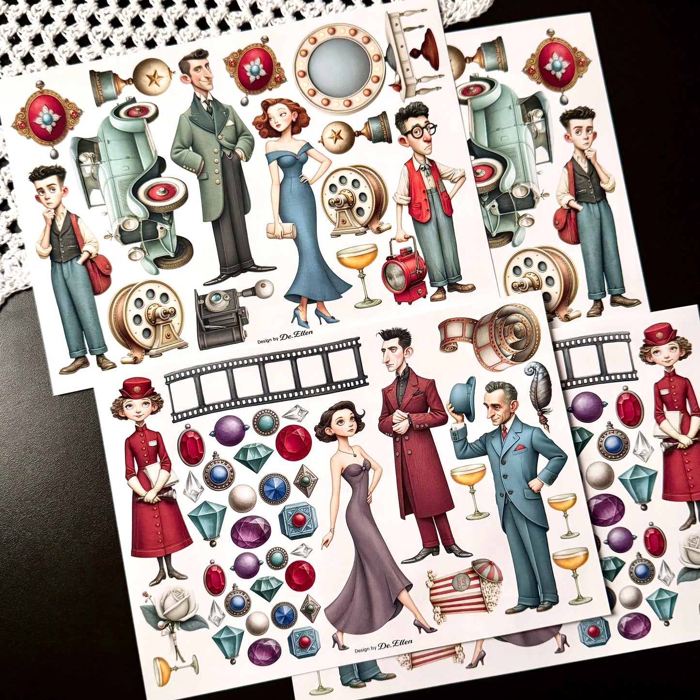 Paper - Hollywood Set pack 2 (A845 ~ A852)