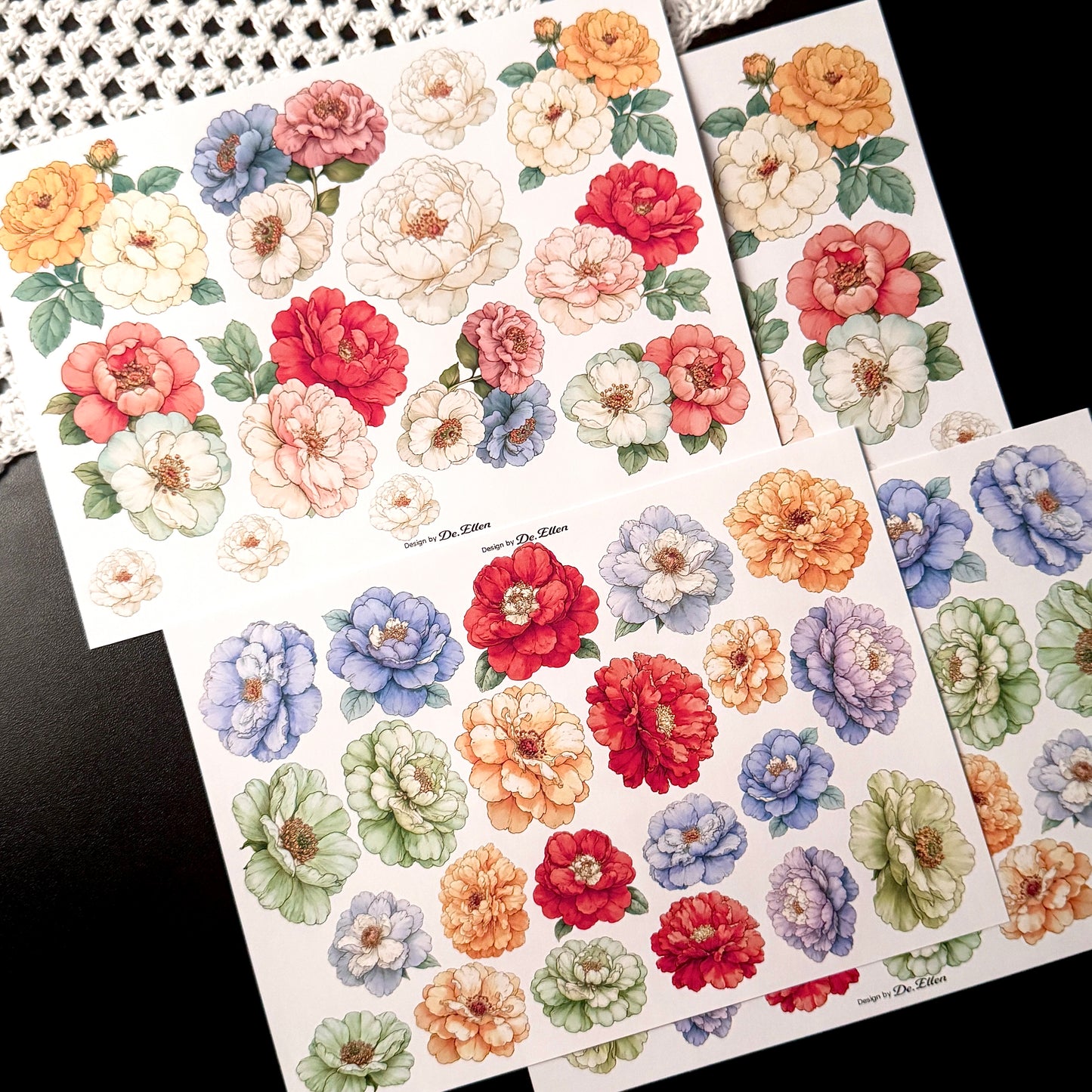 Paper - Flower No.5 Set (A861 ~ A868)