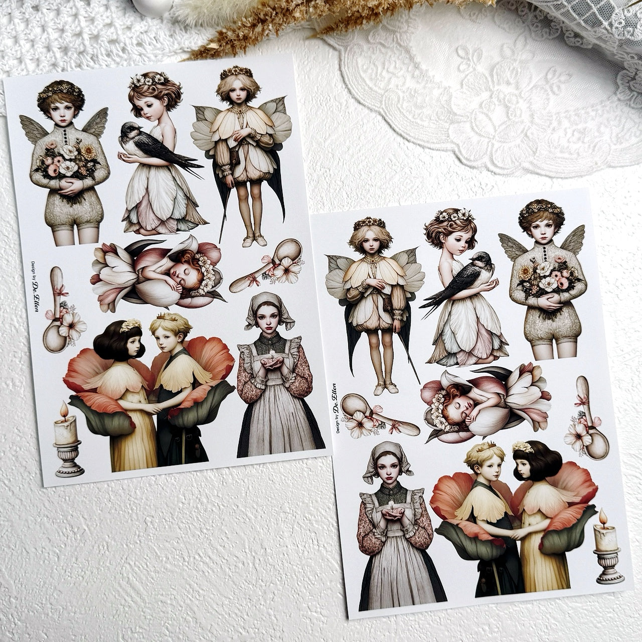Paper - Thumbelina Set pack (A789 ~ A796)