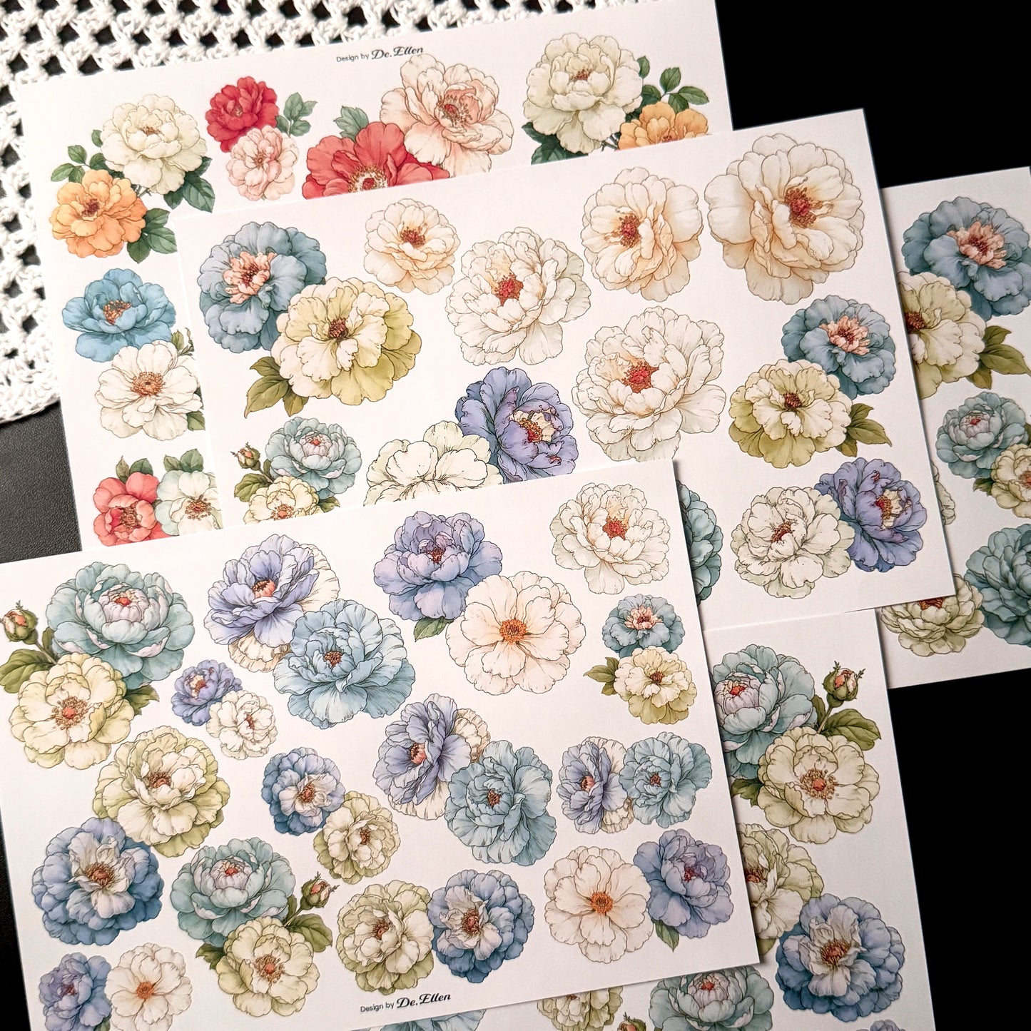 Paper - Flower No.5 Set (A861 ~ A868)