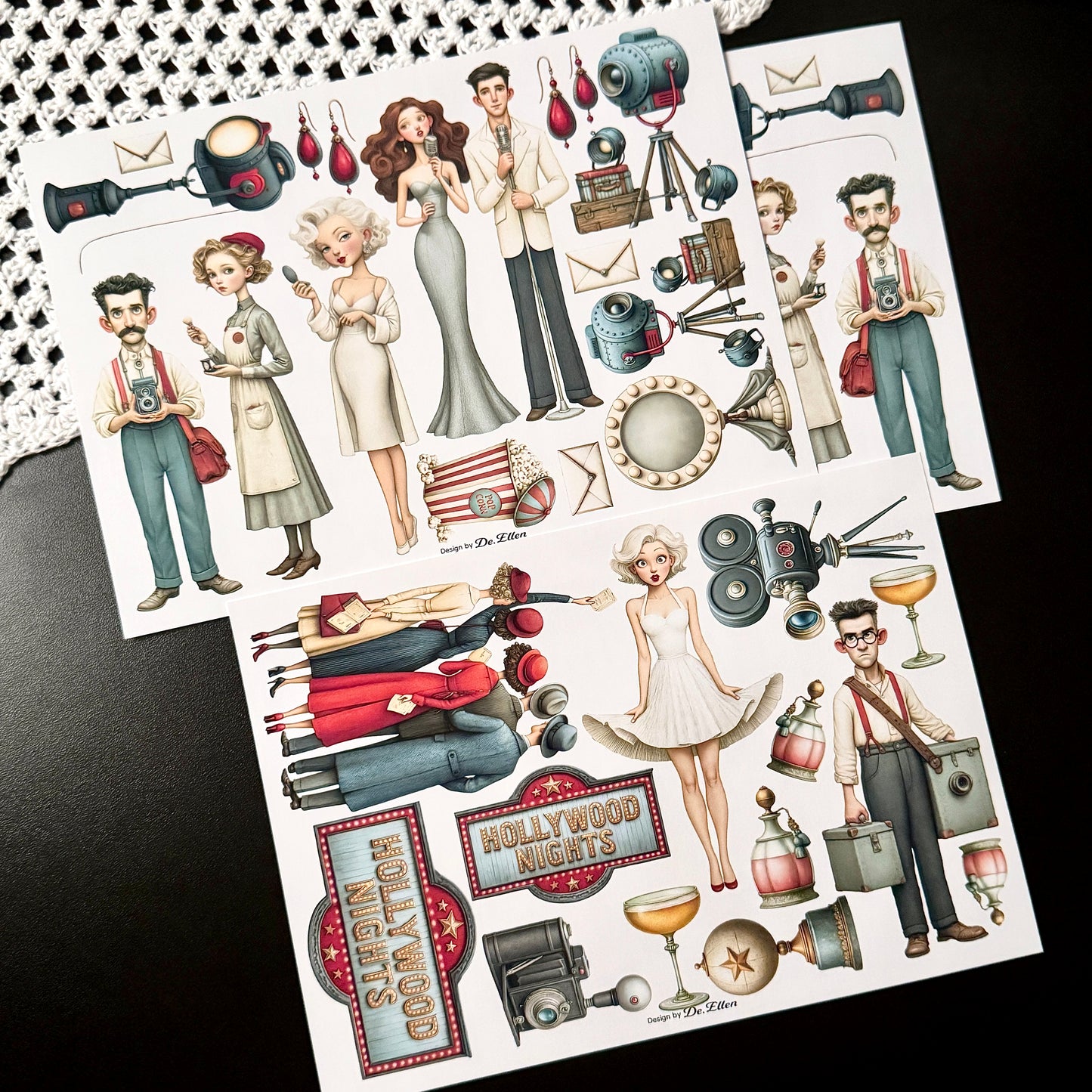 Paper - Hollywood Set pack 2 (A845 ~ A852)