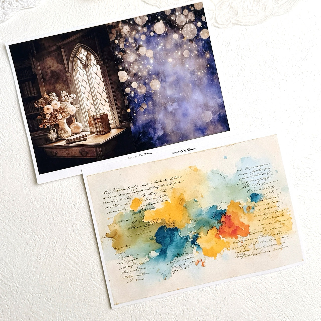 Set of Background Paper Sticker no.32 - ( Z978 ~ Z983 ) 각 1매