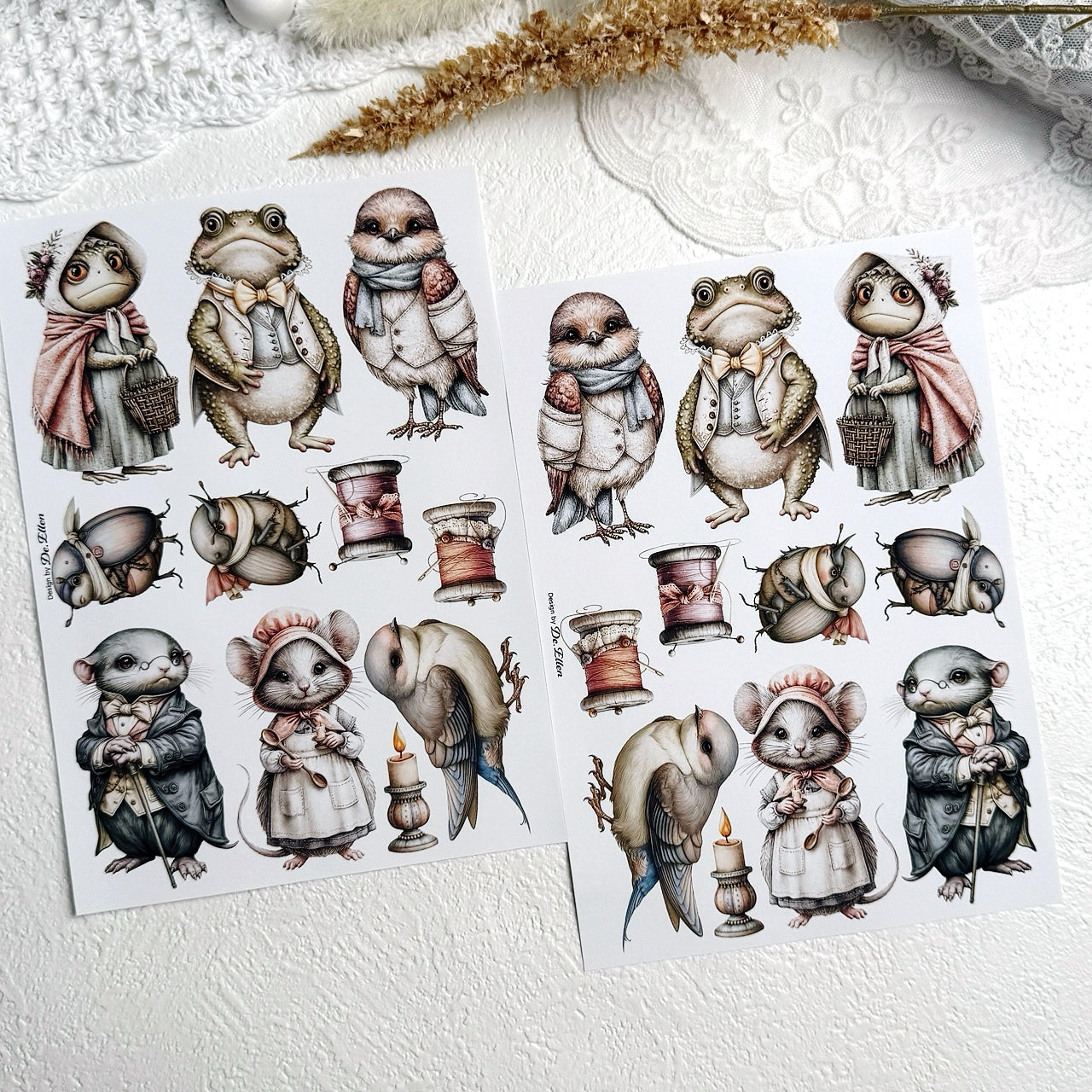 Paper - Thumbelina Set pack (A789 ~ A796)