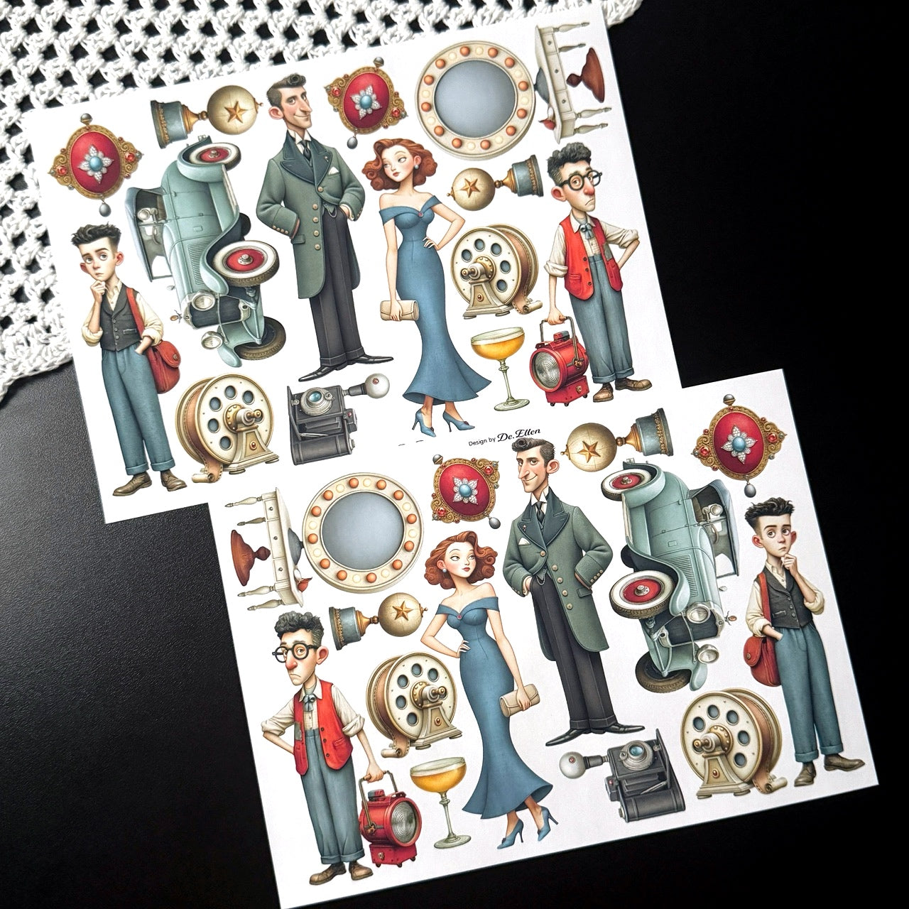 Paper - Hollywood Set pack 2 (A845 ~ A852)