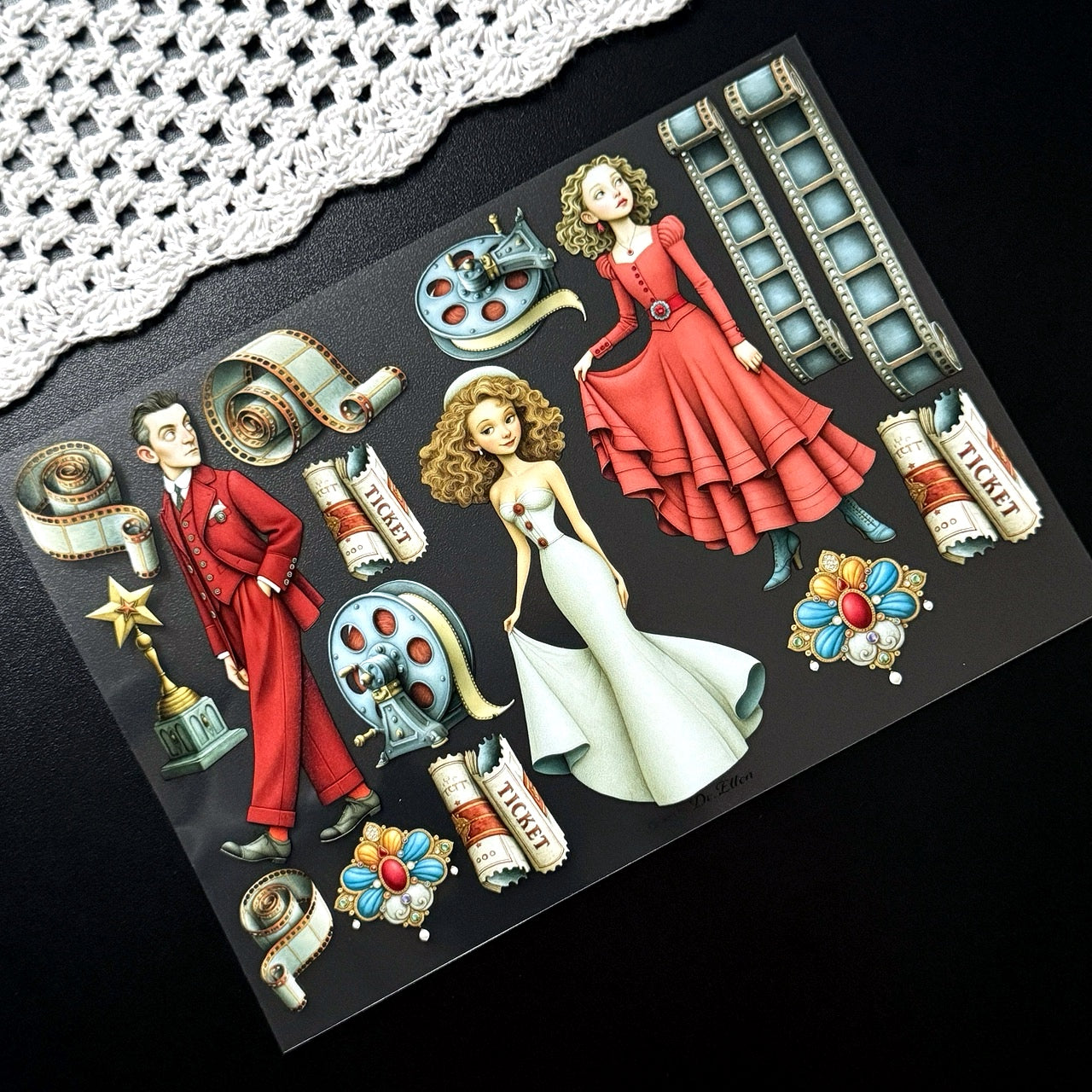 Glossy - Hollywood Set pack 1 (K88, K89, K90, K91)