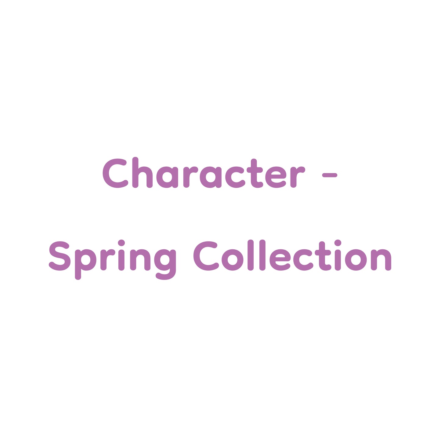 Character - Spring Collection (봄 컬렉션) set pack
