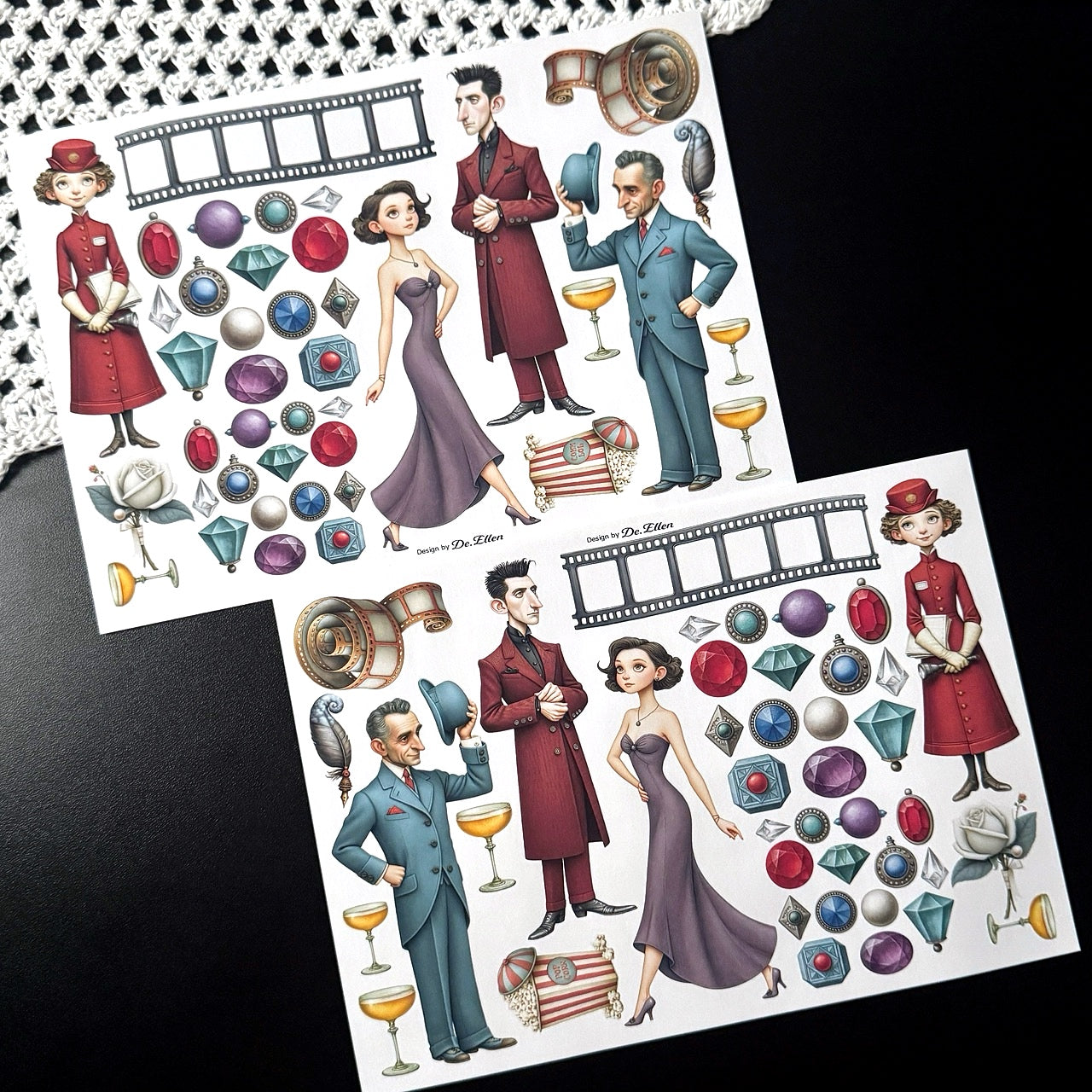 Paper - Hollywood Set pack 2 (A845 ~ A852)