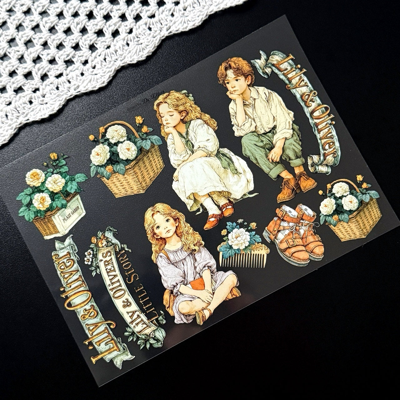 Glossy - Lily and Oliver Set pack (K100, K101, K102, K103)