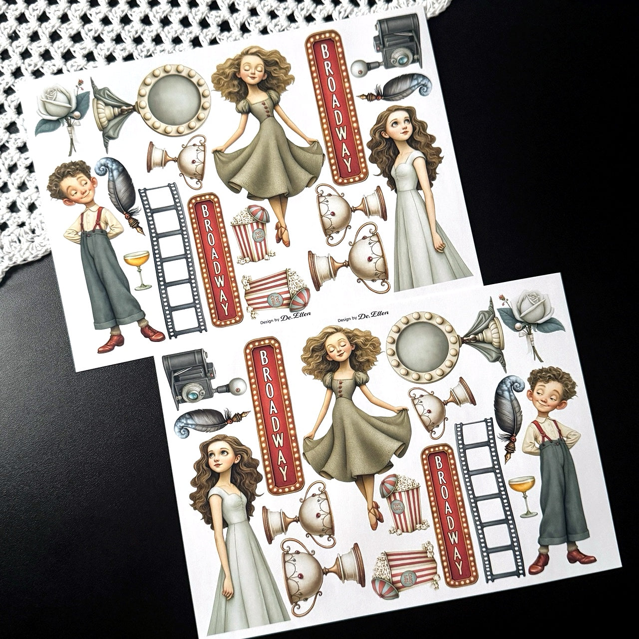 Paper - Hollywood Set pack 2 (A845 ~ A852)