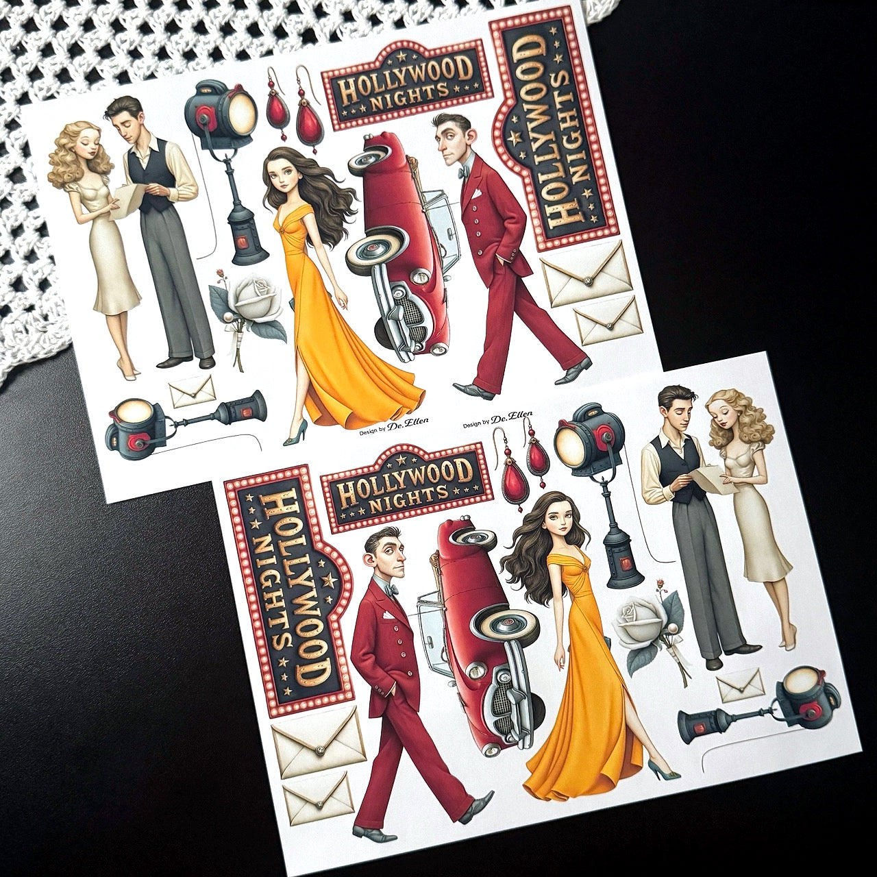 Paper - Hollywood Set pack 2 (A845 ~ A852)