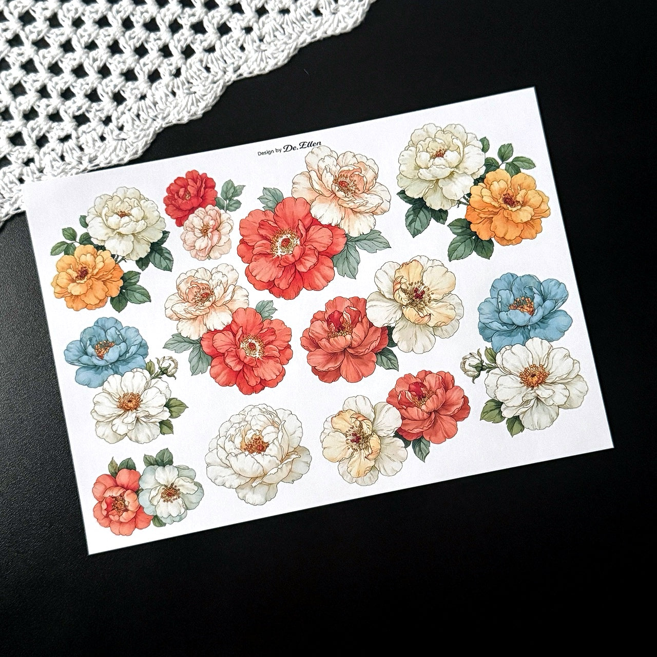 Paper - Flower No.5 Set (A861 ~ A868)