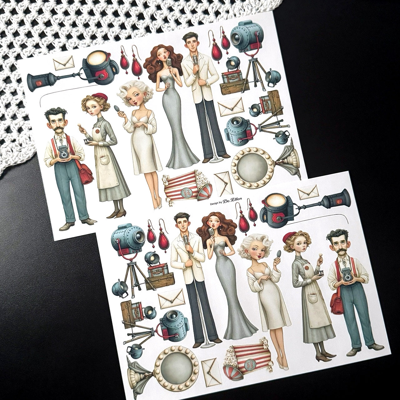 Paper - Hollywood Set pack 2 (A845 ~ A852)