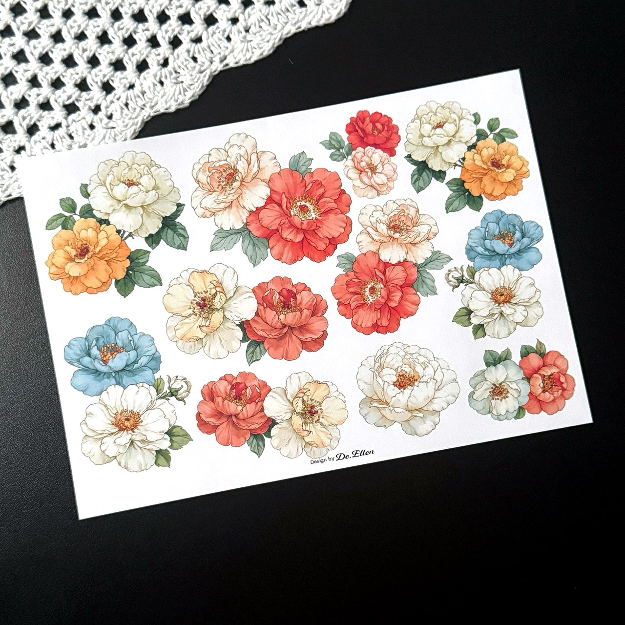 Paper - Flower No.5 Set (A861 ~ A868)