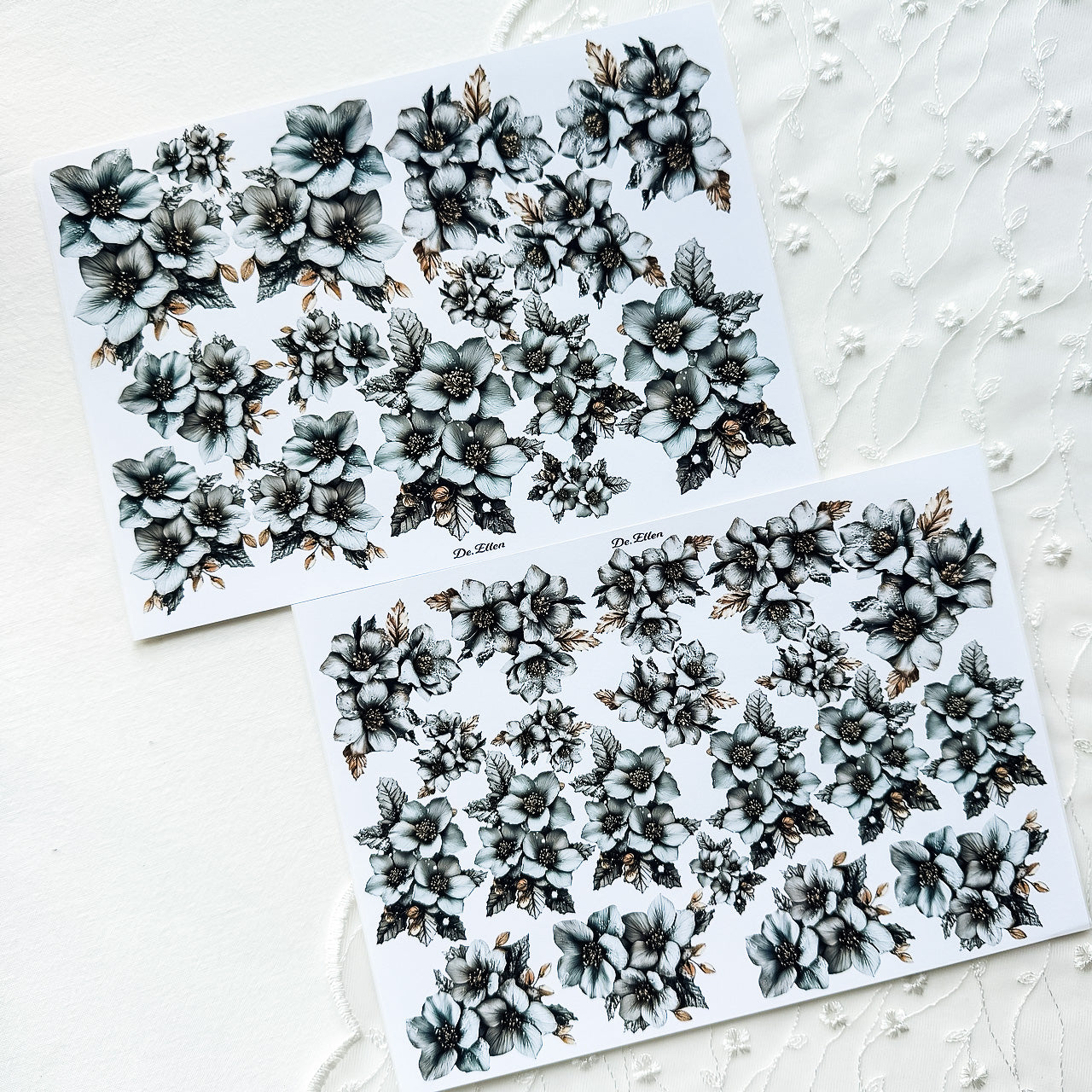 A389 - Flower Sticker