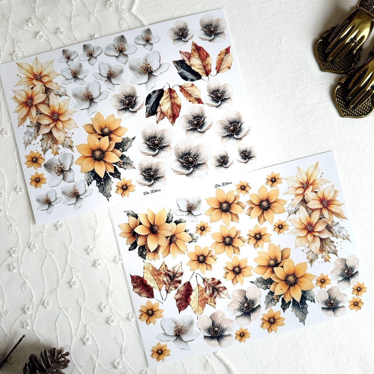 A438 - Flower Sticker