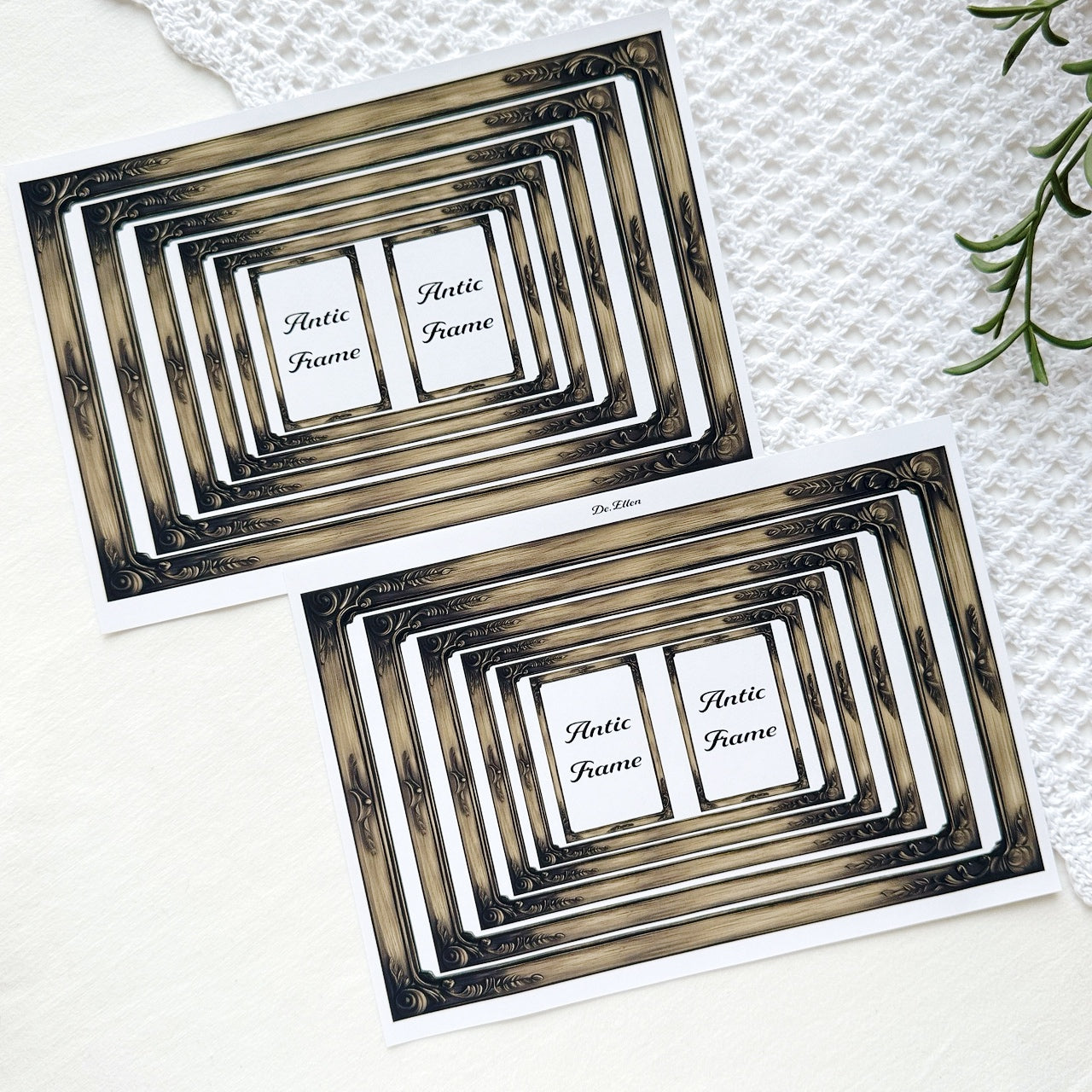 A505 - [Yellow] Frame Sticker