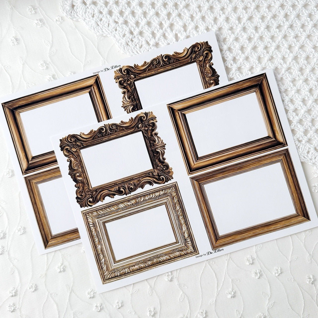 A672 - [Yellow] Frame Sticker