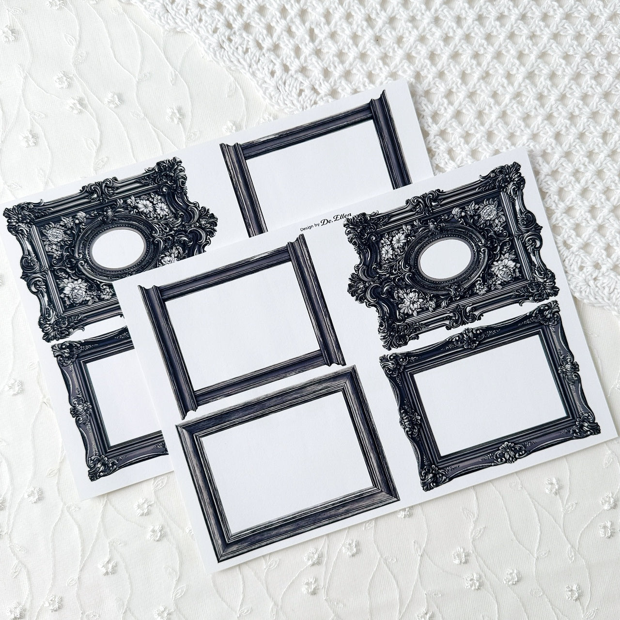 A673 - [Black] Frame Sticker