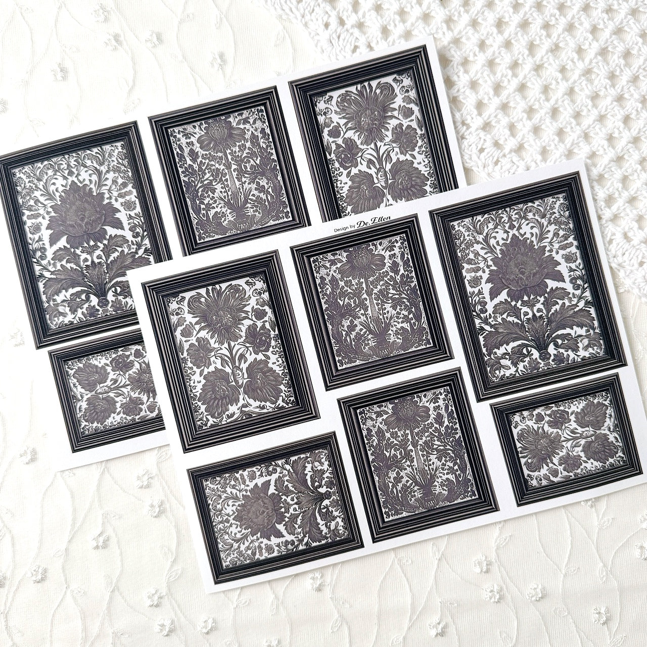 A675 - [Black] Frame Sticker