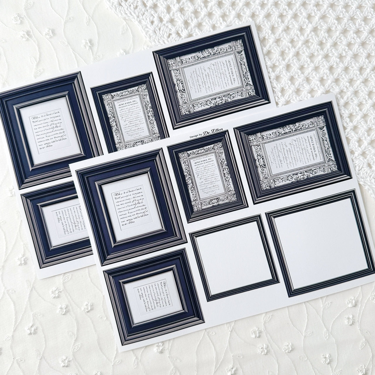 A678 - [Black] Frame Sticker